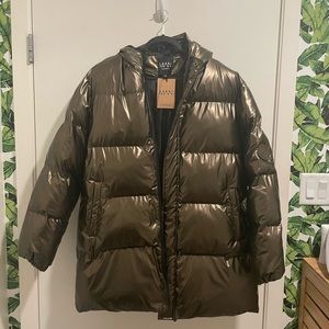MENS Highshine Oversized Mid Puffer